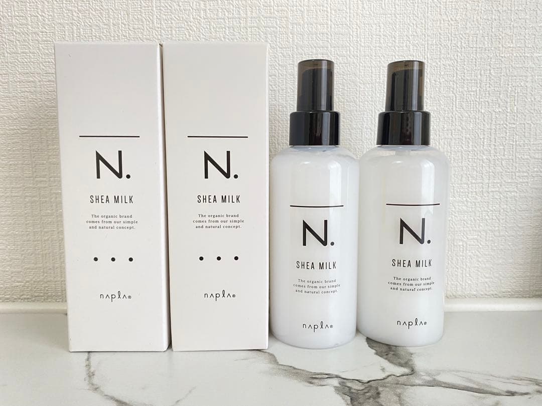 ナプラ エヌドット　シアミルク　4本セット 新品未使用品 トリートメント