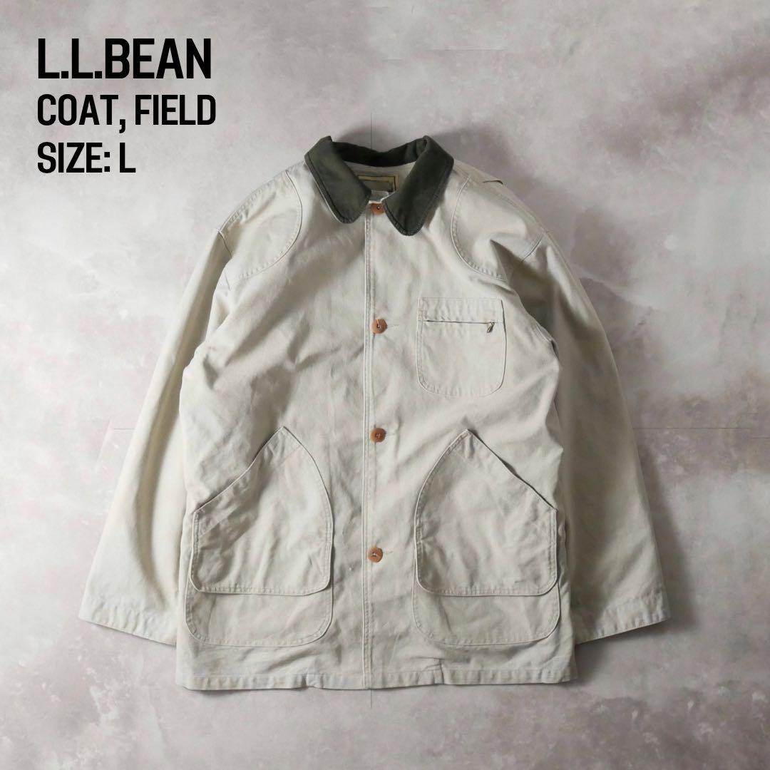 L.L.Bean 80s フィールドコート ライトベージュ L