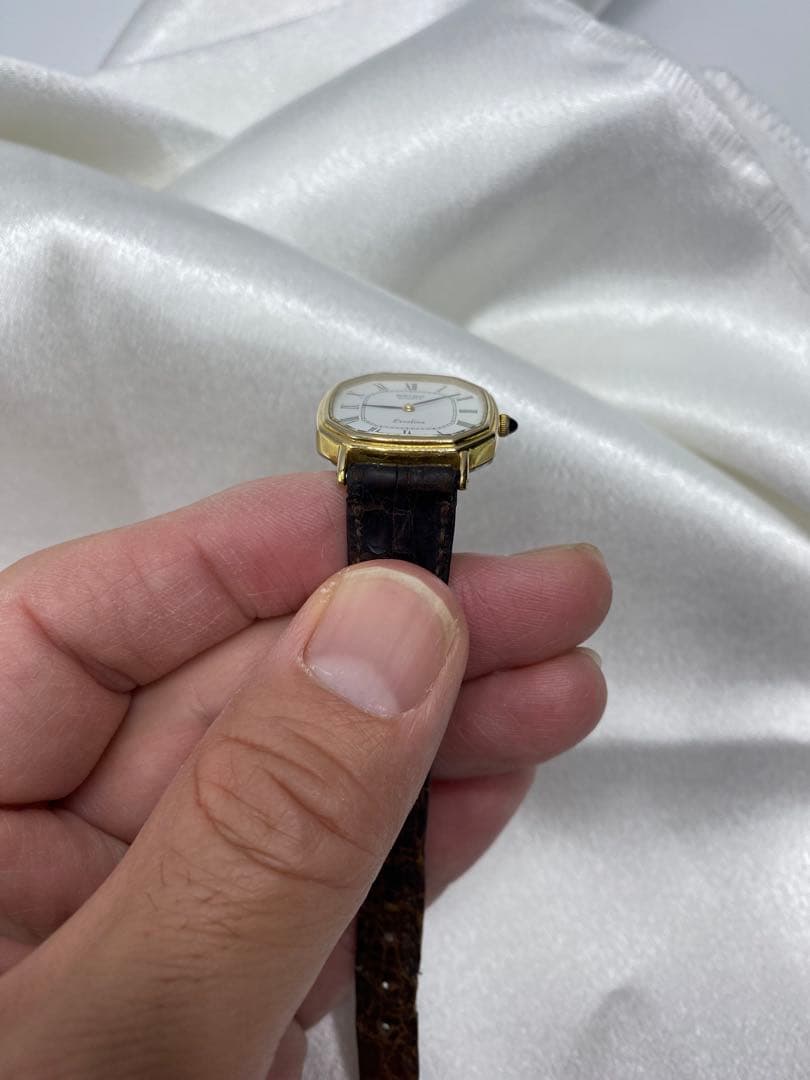 電池交換済　SEIKO 2320-6600 10K 10金　エクセリーヌ