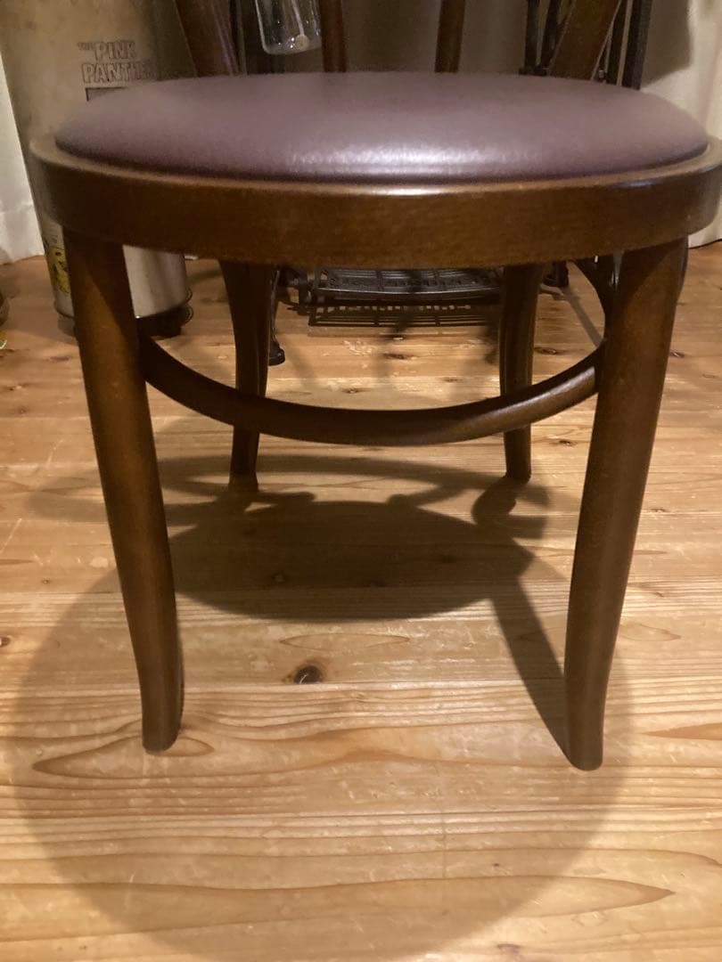 昭和レトロ　秋田木工ベントウッドチェア　曲木ダイニングチェア②