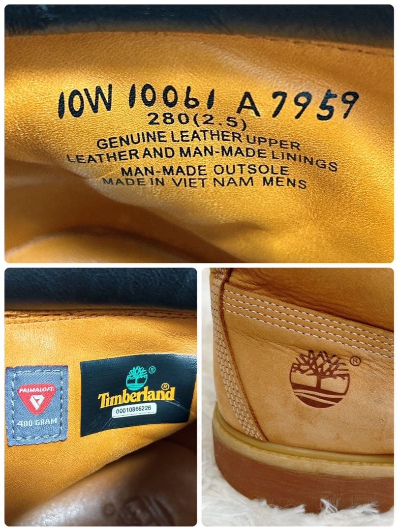 ✨良品✨ Timberland 6インチ プレミアムブーツ 10061 即日発送