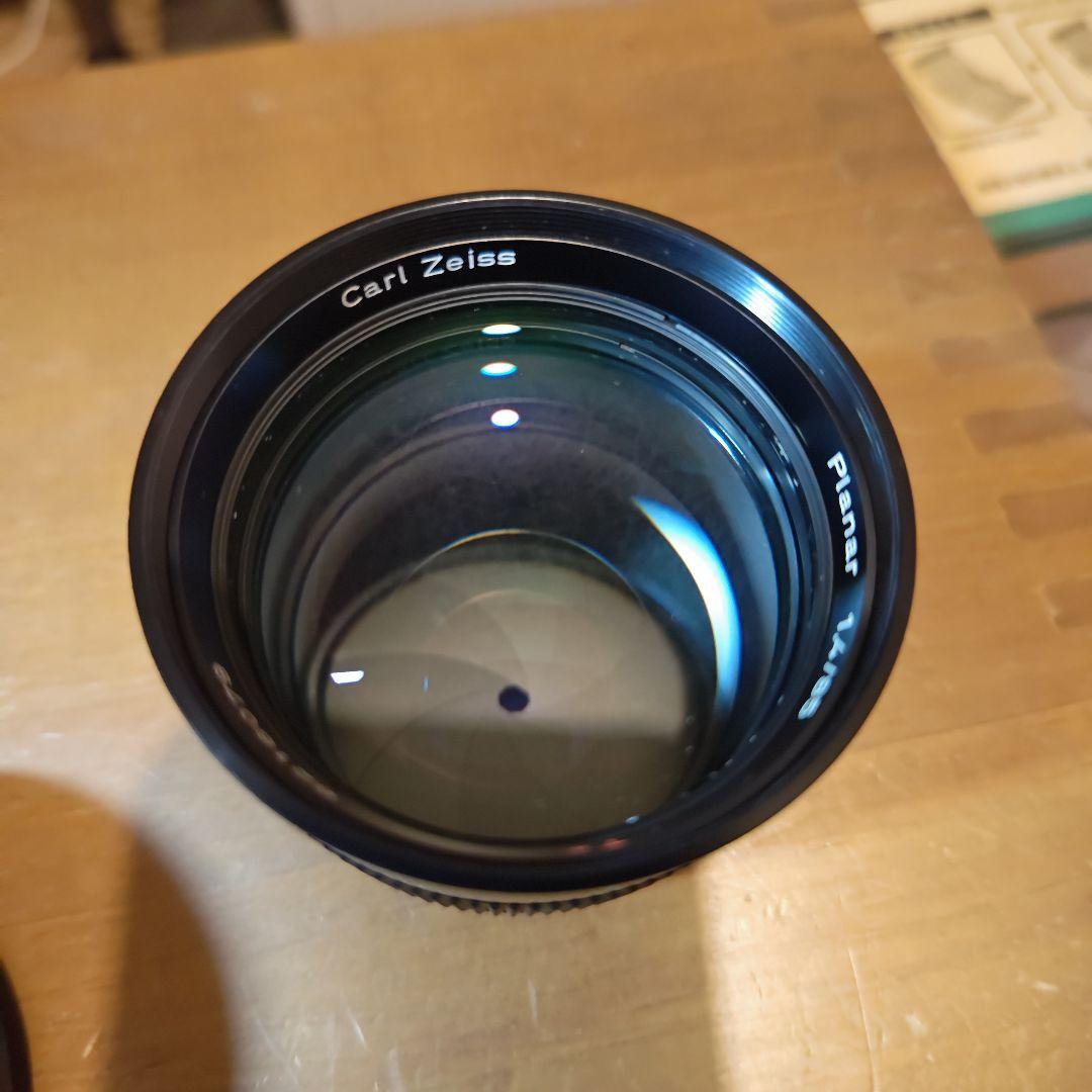 ヤシカコンタックスCarl Zeiss Planar 1.4/85 レンズ