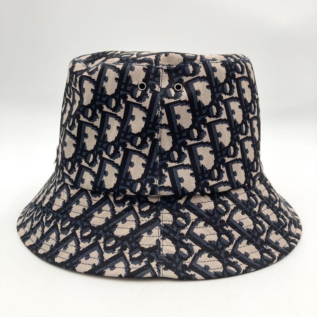 テツ✨ Dior バケットハット リバーシブル オブリーク 59 男女兼用