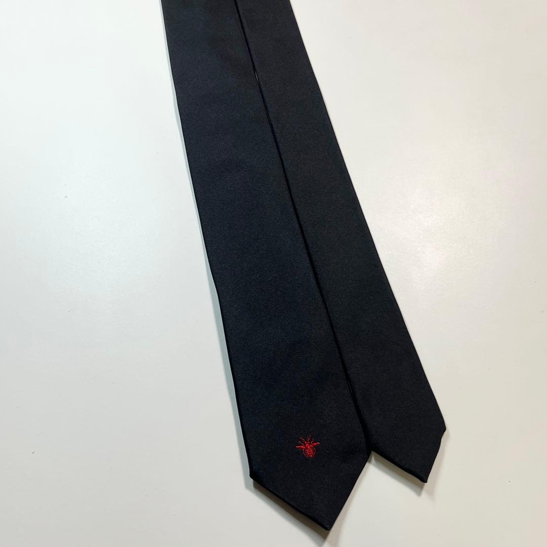 ✨美品✨Christian Dior ディオール　ネクタイ　Bee ナロータイ