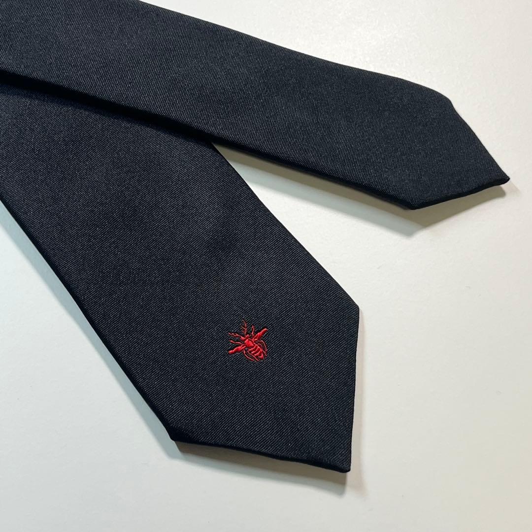 ✨美品✨Christian Dior ディオール　ネクタイ　Bee ナロータイ