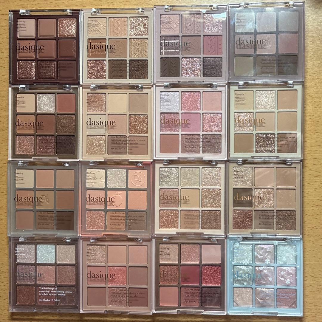 デイジーク アイシャドウ パレット まとめ売り 9色 16点