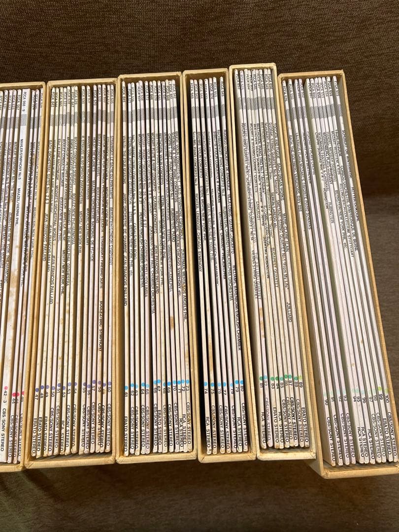 CBSソニー 世界クラシック LPレコード ボックスセット 全100枚＋おまけ