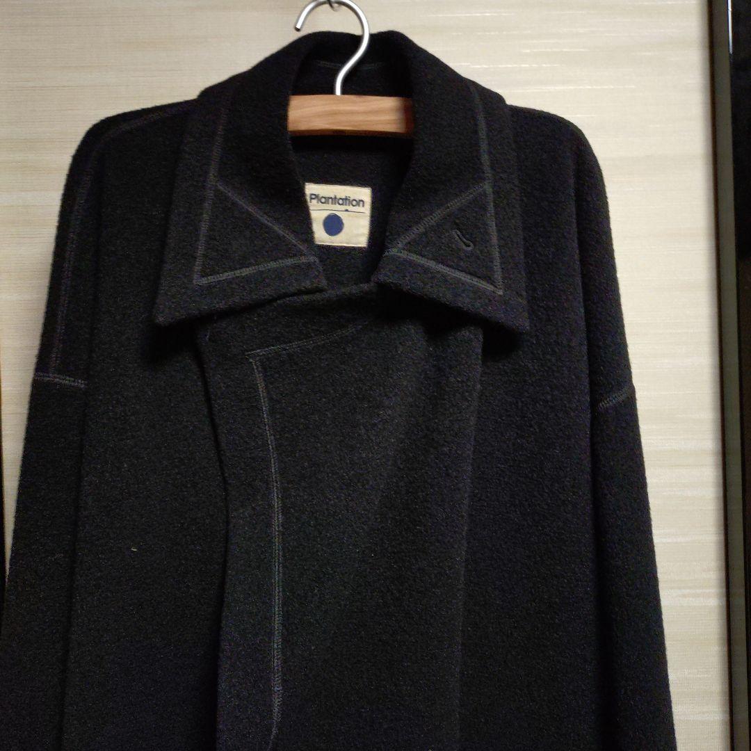 plantation　　プランテーション 　イッセイミヤケ　ウールコート