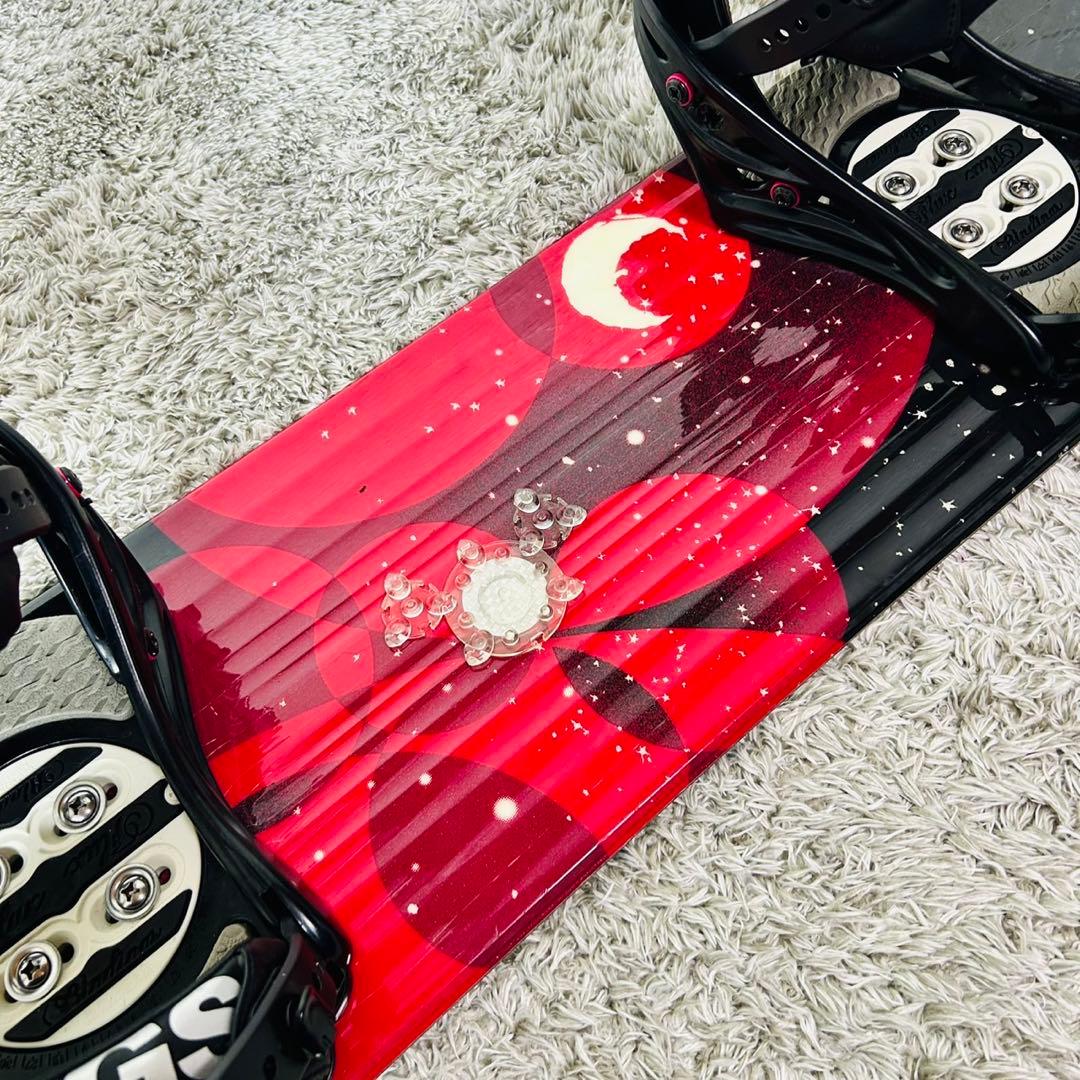 【初心者おすすめ 】サロモン FLUX スノーボード セット 147cm