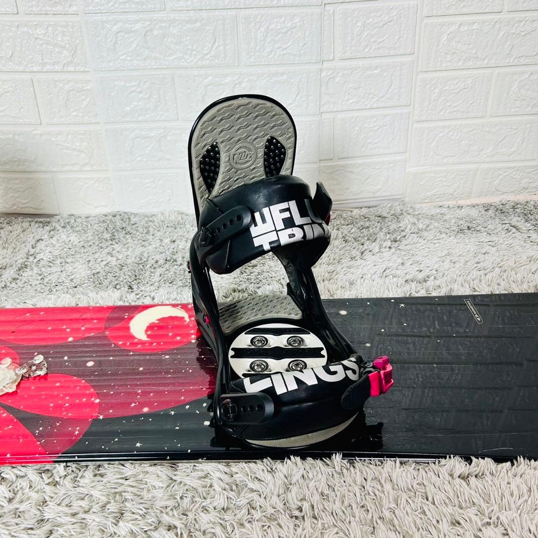 【初心者おすすめ 】サロモン FLUX スノーボード セット 147cm