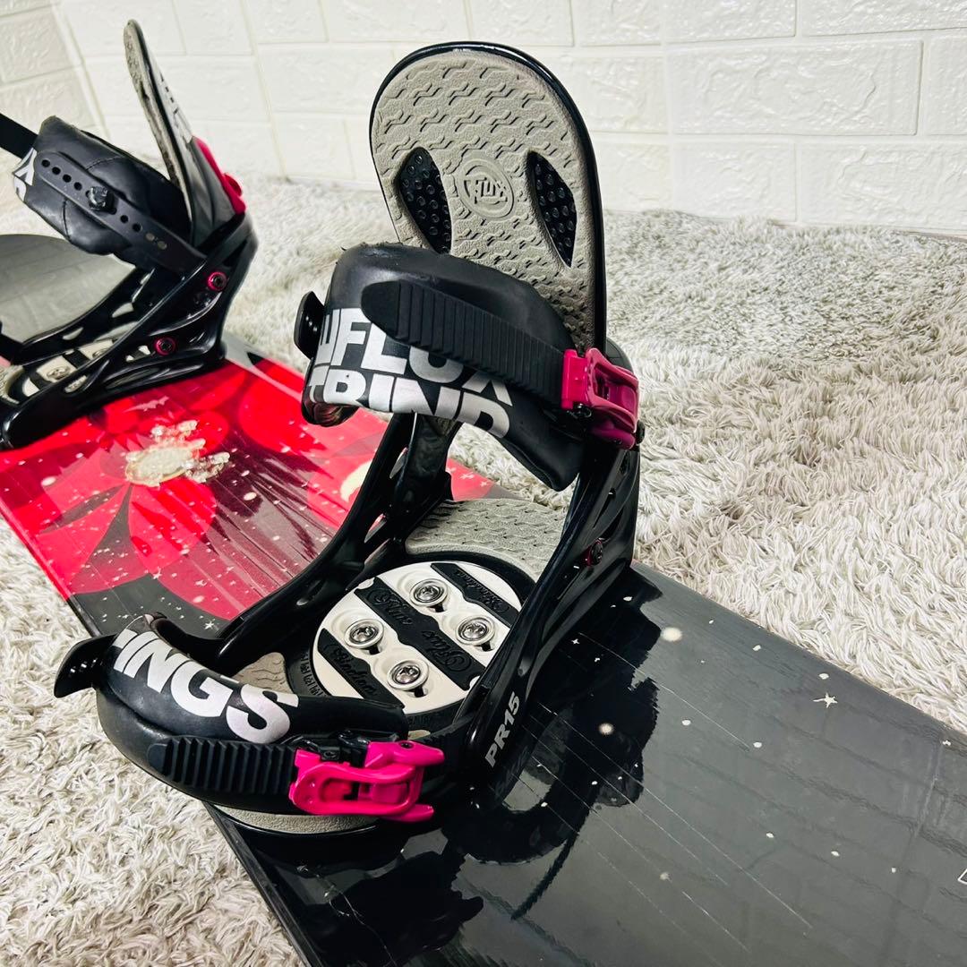 【初心者おすすめ 】サロモン FLUX スノーボード セット 147cm