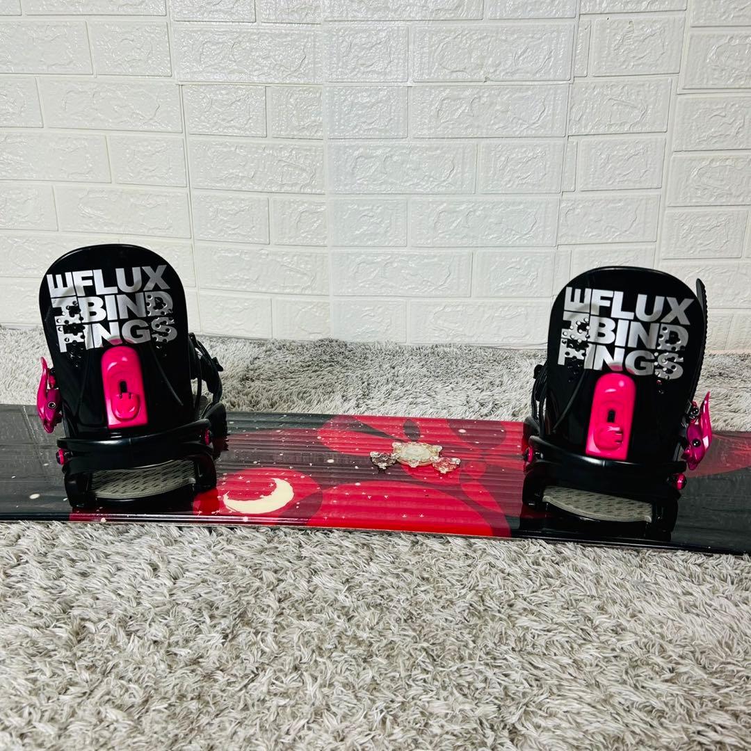 【初心者おすすめ 】サロモン FLUX スノーボード セット 147cm