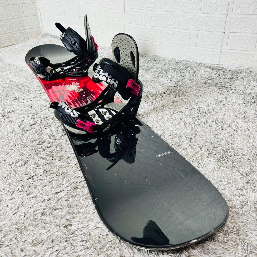 【初心者おすすめ 】サロモン FLUX スノーボード セット 147cm