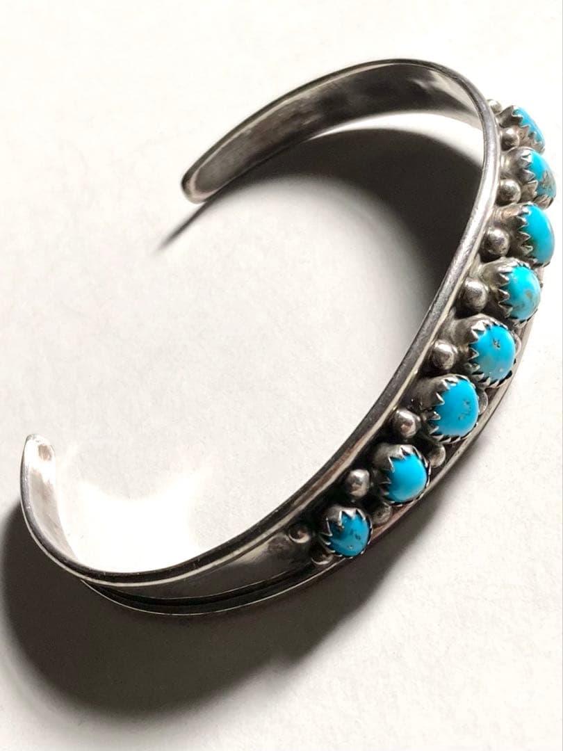 INDIAN NAVAJO ZUNI HOPI MEXICO ターコイズバングル
