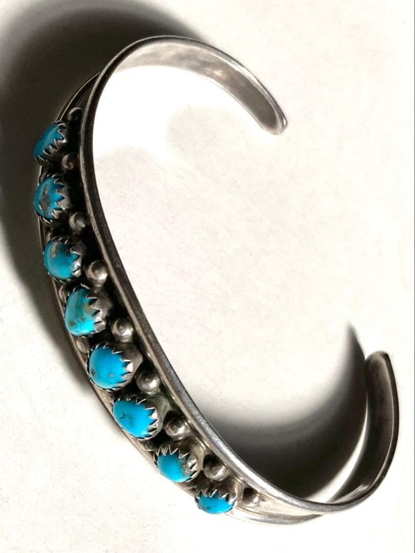 INDIAN NAVAJO ZUNI HOPI MEXICO ターコイズバングル
