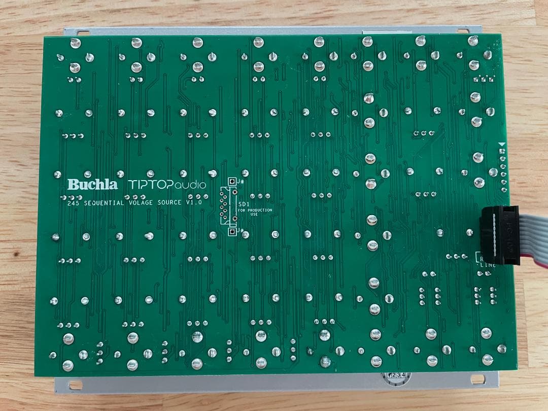Buchla & Tiptop Audio 245t シーケンサー