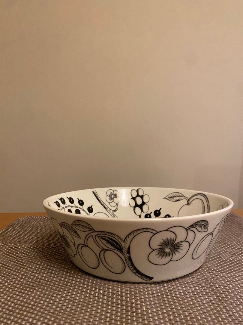 未使用 ARABIA パラティッシ ボウル 23cm 廃盤品 ブラック アラビア