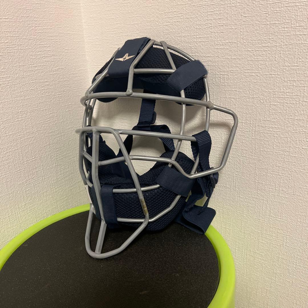 オールスター All-star キャッチャーマスク ネイビー 軟式用