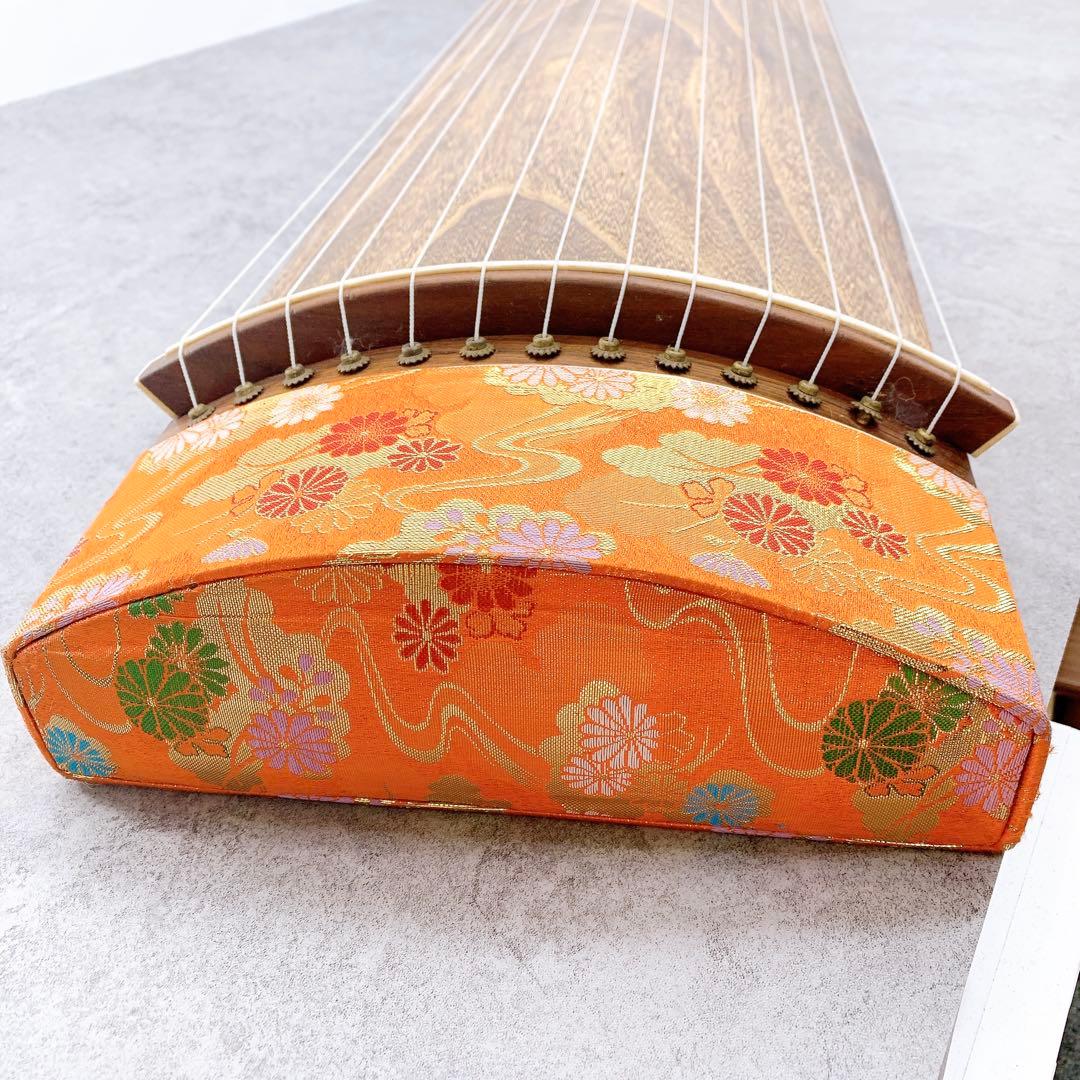 琴 13弦 すだれ彫り 並甲 弦楽器 和楽器 蒔絵