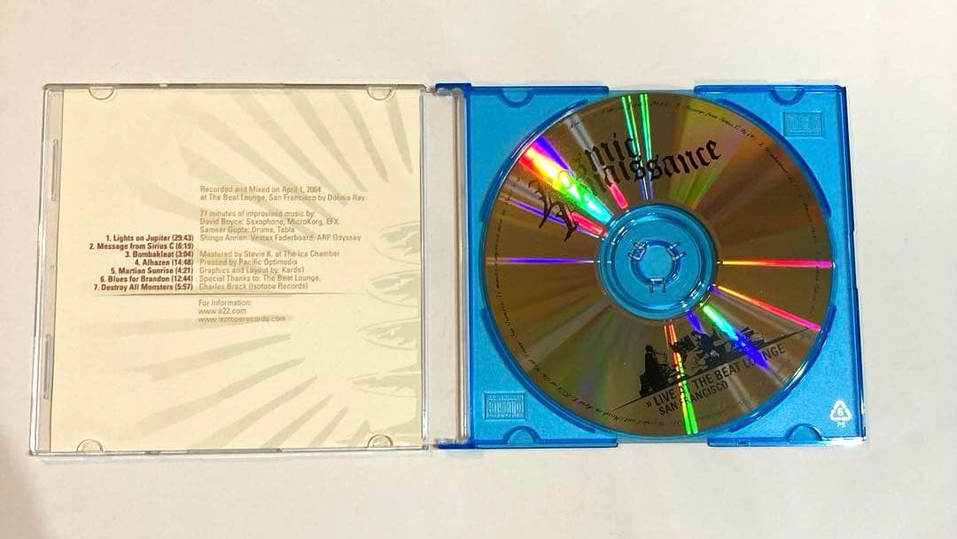 Kosmic Renaissance live by Shing02 希少品