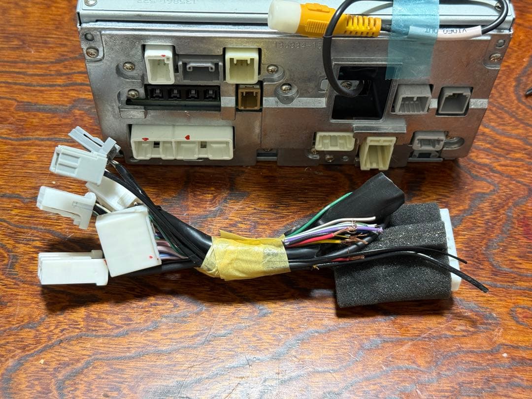 トヨタ純正 SDナビ　NSZT-W64　2017年地図 高精細液晶　アンテナ