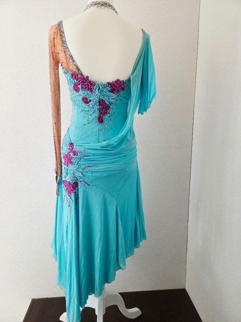 Chacott チャコット 凛舞 英国製 豪華ラテンドレス 社交ダンス ルンバ