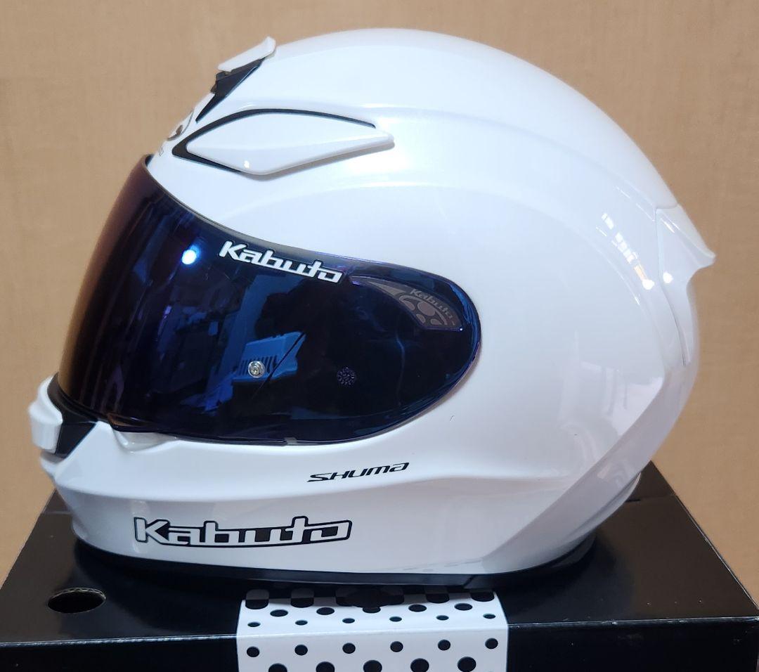 カブトシューマKabuto Shuma フルフェイスヘルメット ホワイト