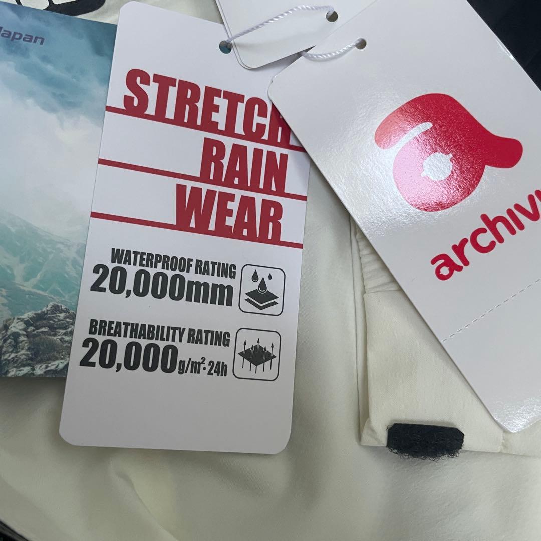 【新品未使用】archivio アルチビオ レインウェア上下セット レディース