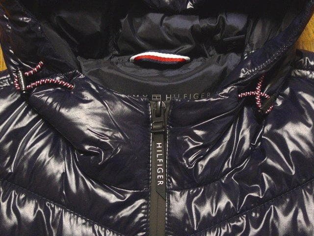 M日本サイズ位新品トミーヒルフィガーUSA限定ダウンジャケット同機能耐風耐水蓄熱