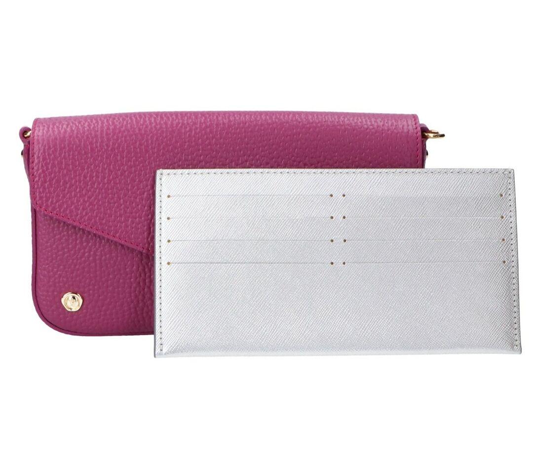 再値下げ⭐️ADMJ スリムウォレット付き ショルダーバッグ　モバイルポーチ