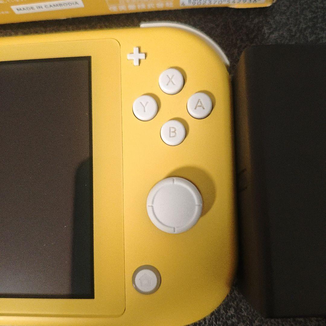 Nintendo Switch Lite イエロー 本体　美品