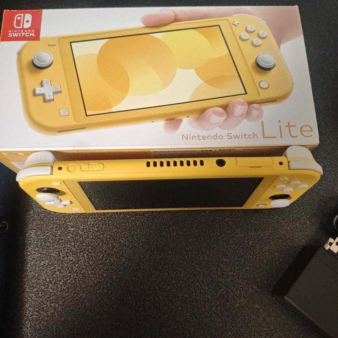 Nintendo Switch Lite イエロー 本体　美品