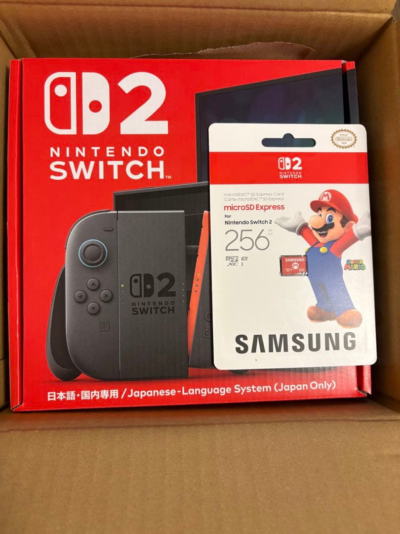 Nintendo Switch2 本体 ＋ microSD Expressカード