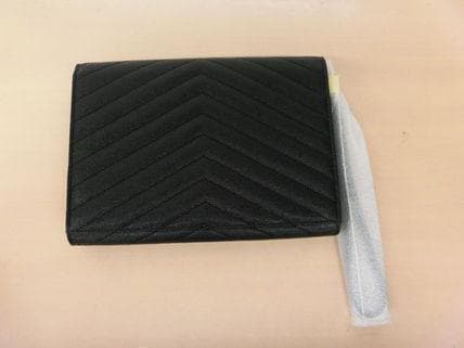 SAINT LAURENT】 新品・未使用 モノグラムキルティングクラッチバッグ
