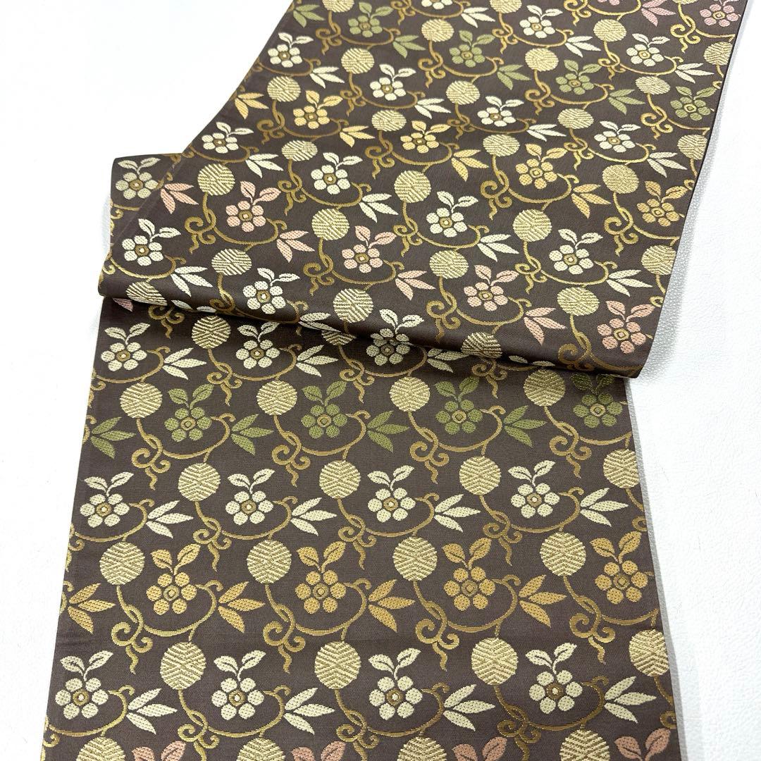 専用帯5008 ●陰山織物謹製 箔屋清兵衛 高級 正絹 六通 袋帯