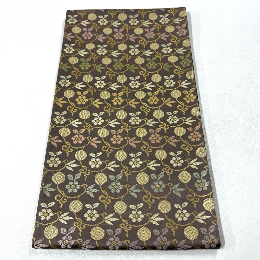 専用帯5008 ●陰山織物謹製 箔屋清兵衛 高級 正絹 六通 袋帯