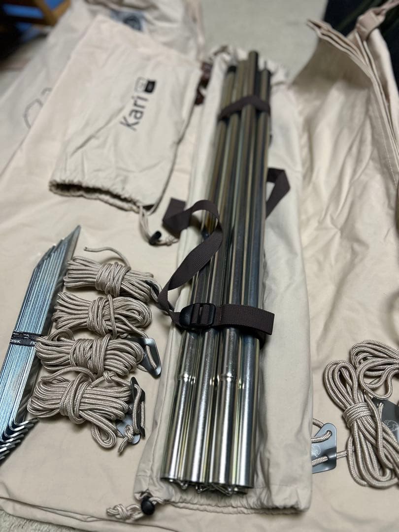 新品•未使用　ノルディスク Kari タープ 12