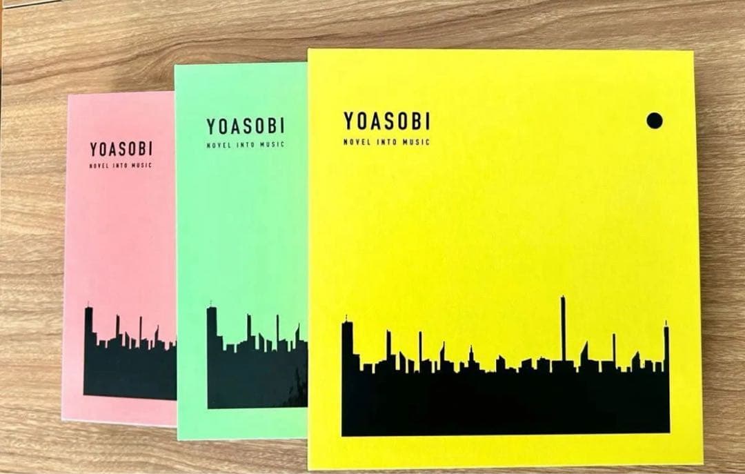 YOASOBI THE BOOK Ⅰ・Ⅱ・Ⅲ 全3冊セット　アルバム　CD