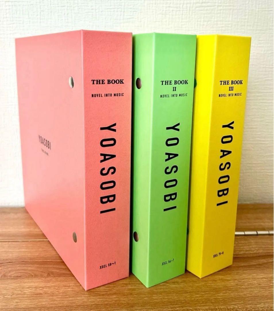 YOASOBI THE BOOK Ⅰ・Ⅱ・Ⅲ 全3冊セット　アルバム　CD