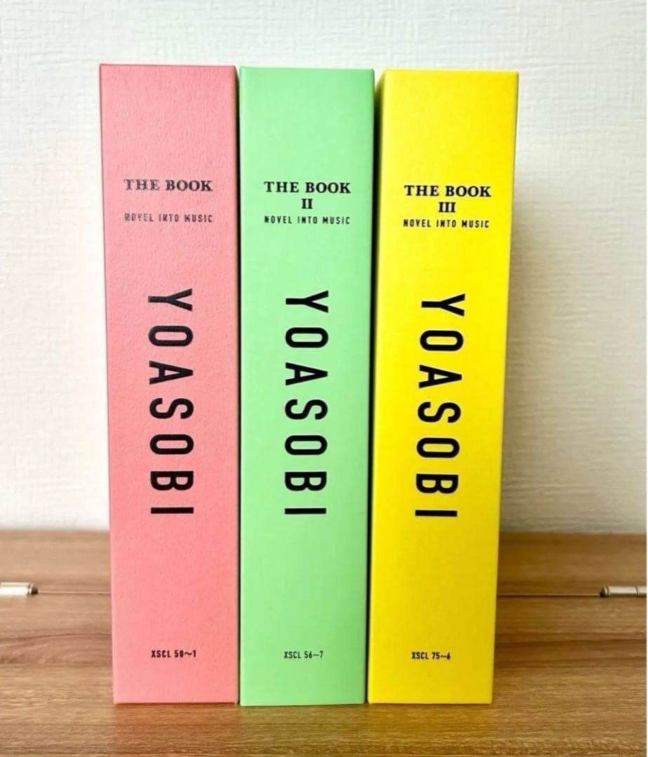 YOASOBI THE BOOK Ⅰ・Ⅱ・Ⅲ 全3冊セット　アルバム　CD