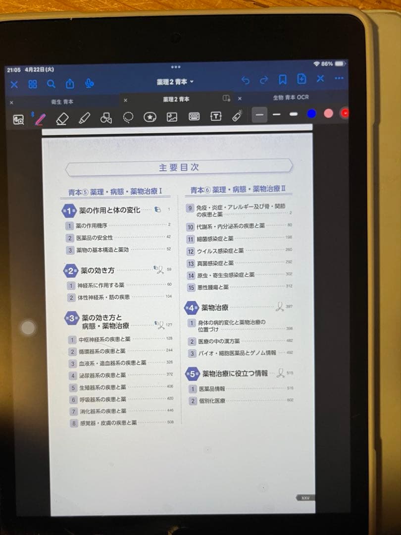裁断済み 改定第15版 第111回薬剤師国家試験 青本・青問 9冊セット！