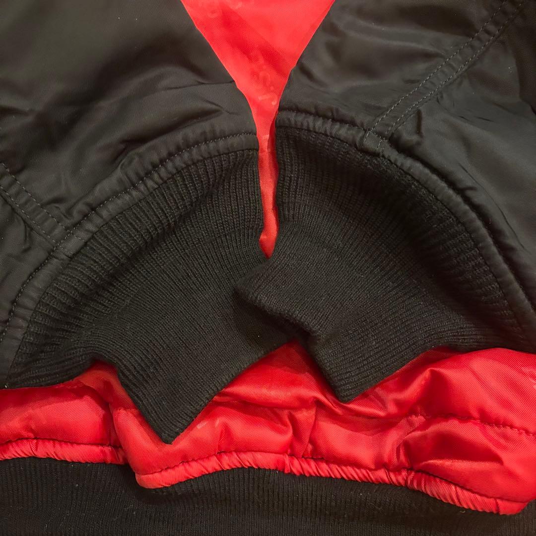 希少　ALPHA アルファ MA-1 J.S.B JSB 黒 L フライト