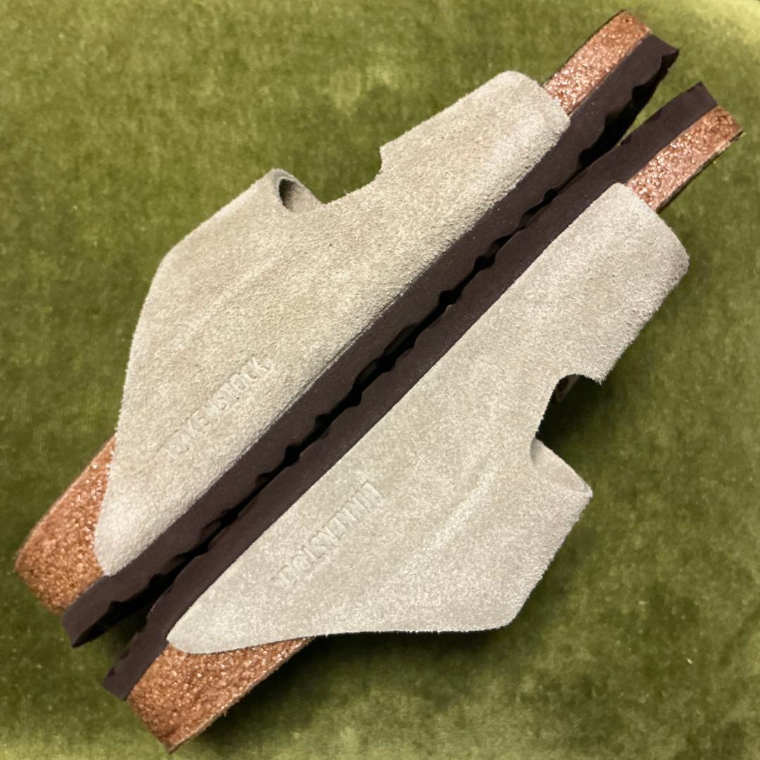 新品39ナロー幅トープスエードBIRKENSTOCKアリゾナ