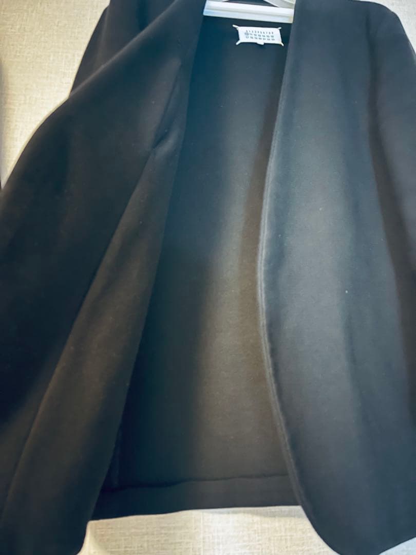 Maison Margielaノーカラーテーラードジャケット