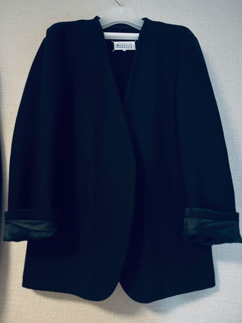 Maison Margielaノーカラーテーラードジャケット