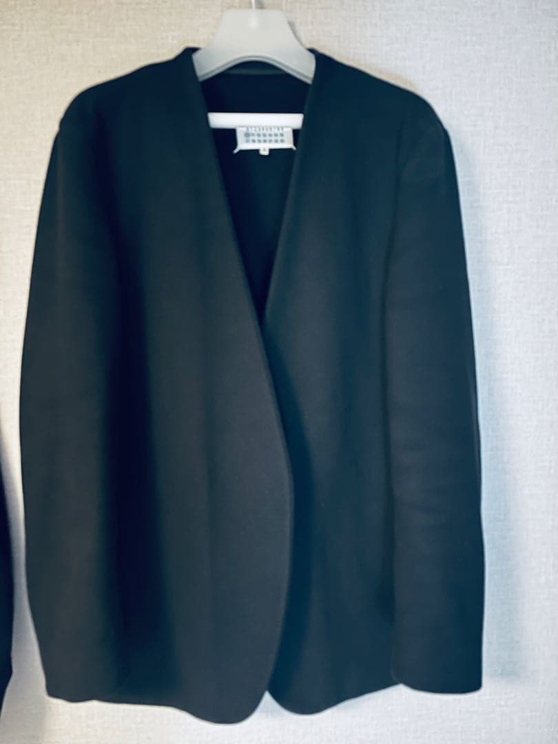 Maison Margielaノーカラーテーラードジャケット