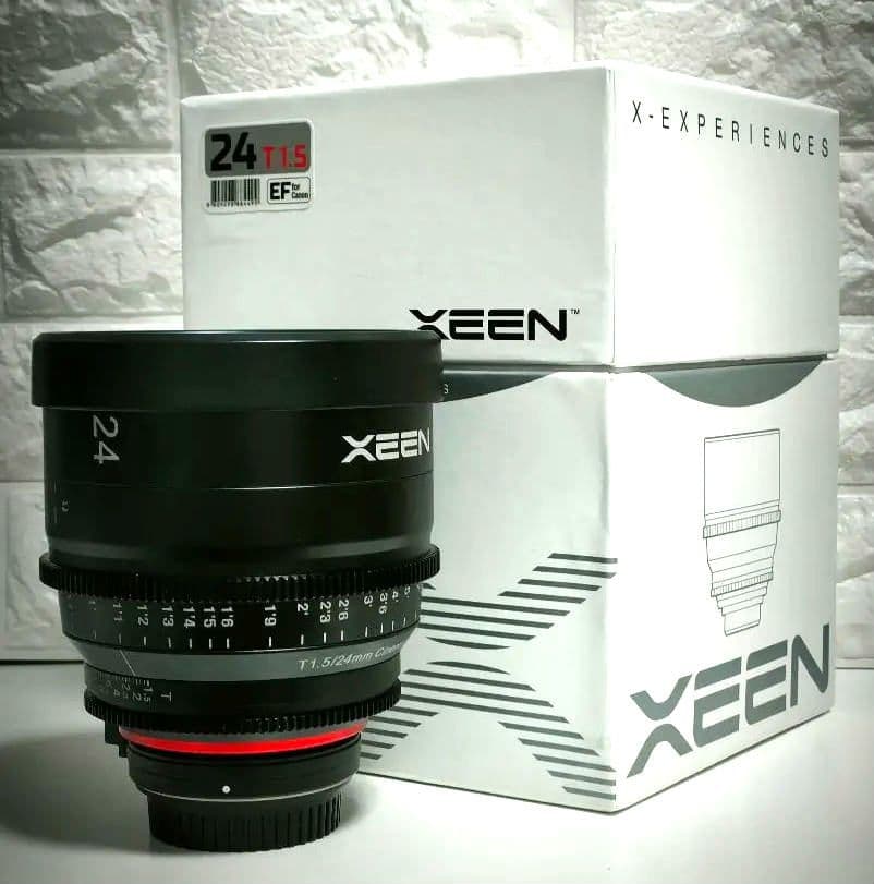 【極美品】Xeen 24mm T1.5 CINE EFマウント 元箱付