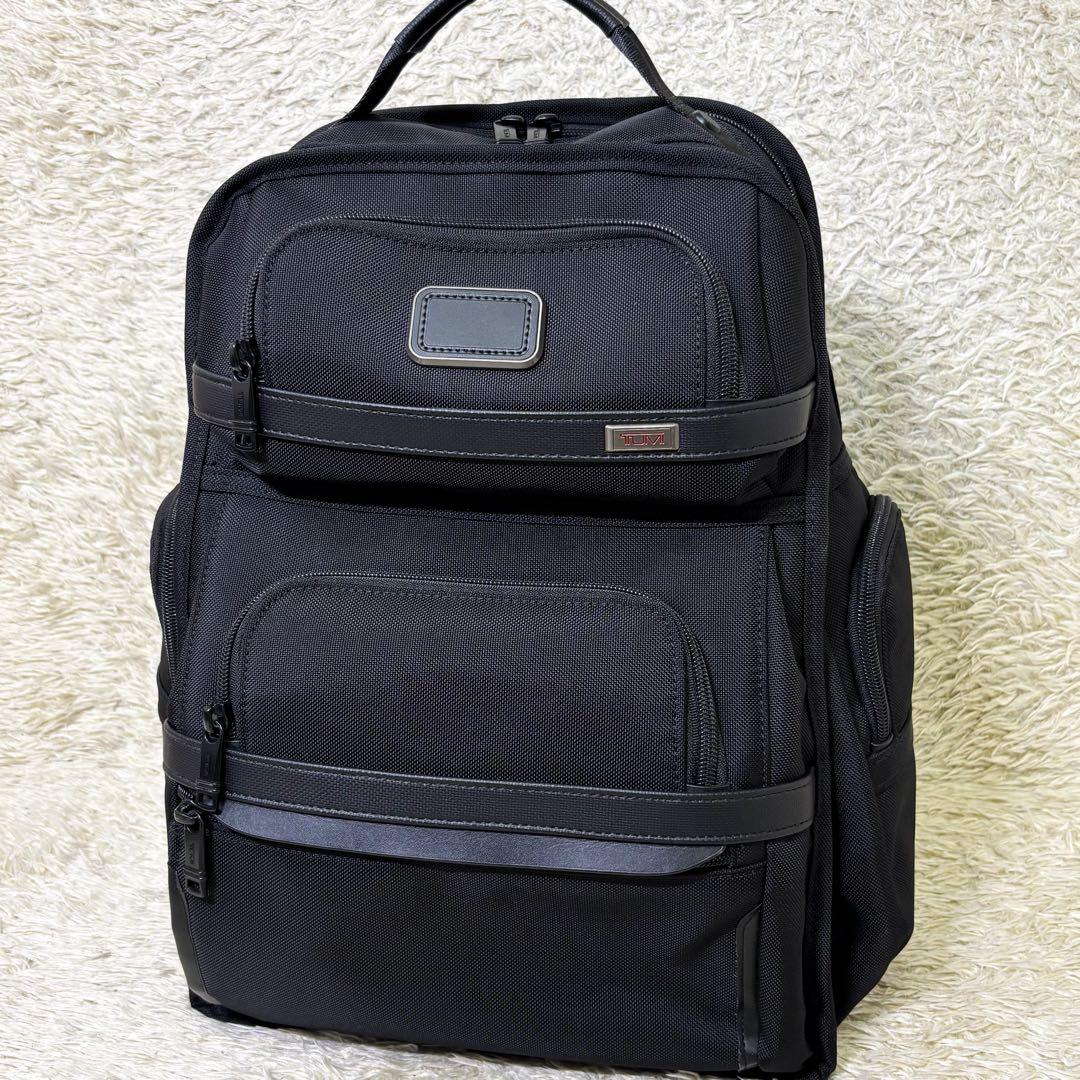 【極美品】トゥミ ALPHA3 ビジネスリュック 大容量 多機能 ブラック