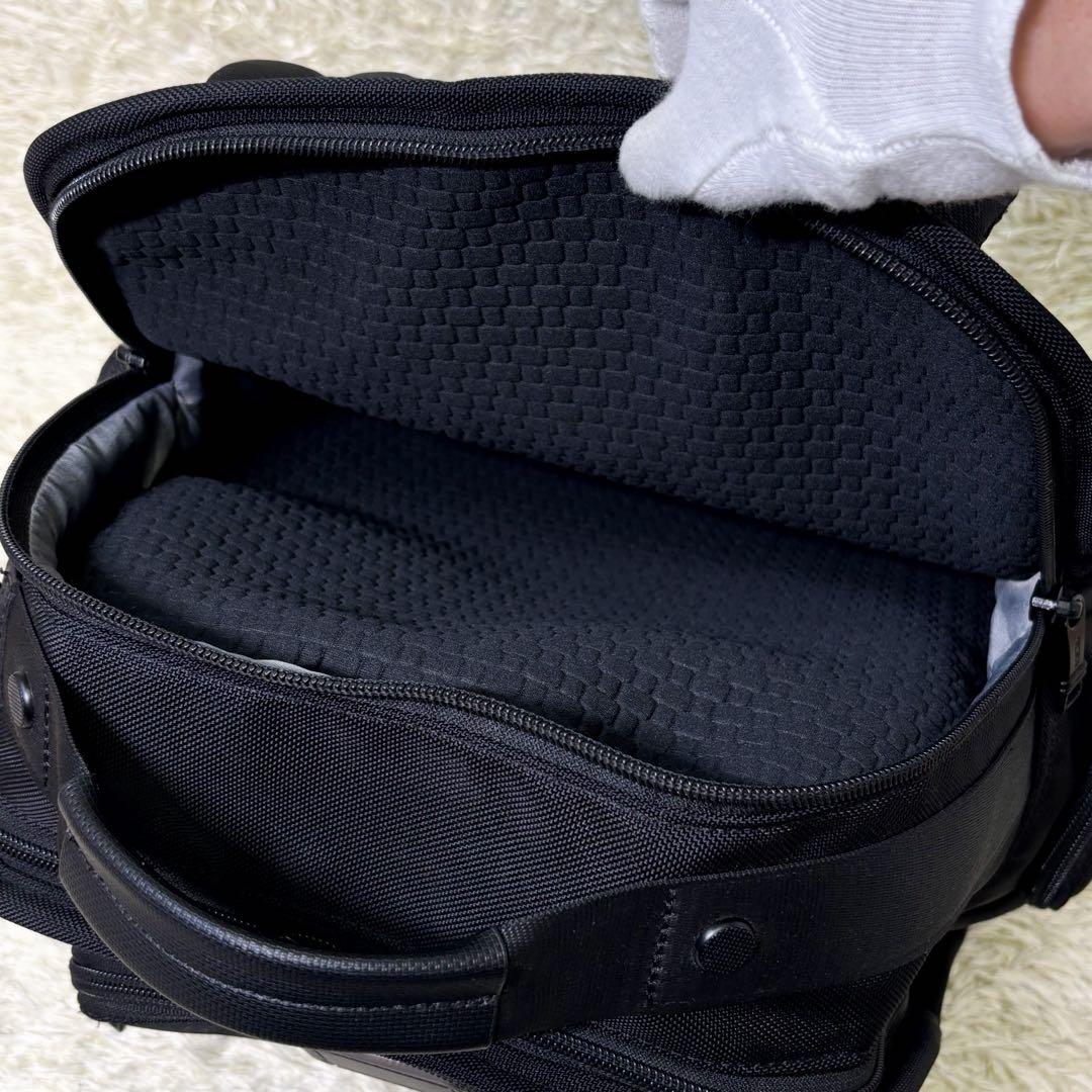 【極美品】トゥミ ALPHA3 ビジネスリュック 大容量 多機能 ブラック