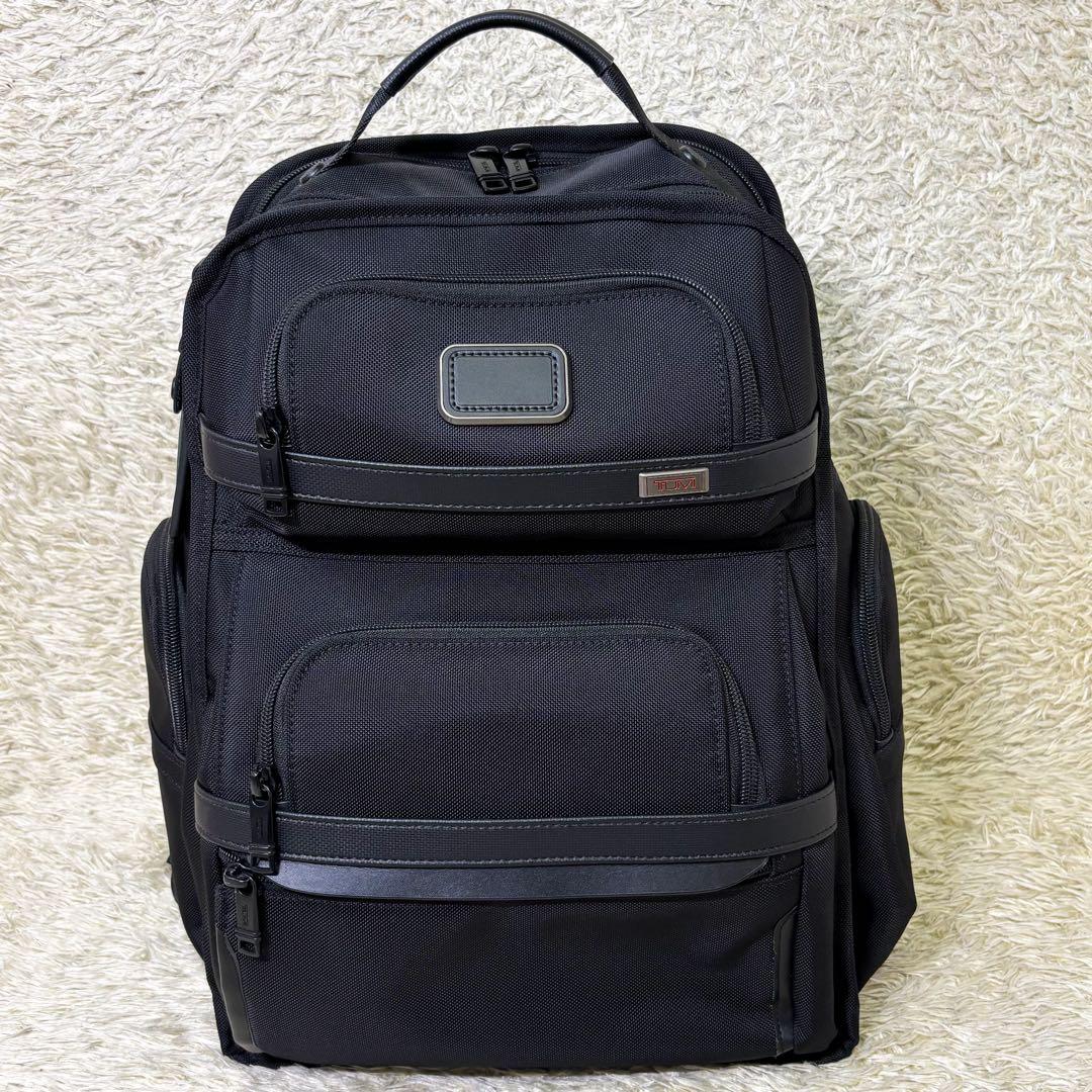 【極美品】トゥミ ALPHA3 ビジネスリュック 大容量 多機能 ブラック